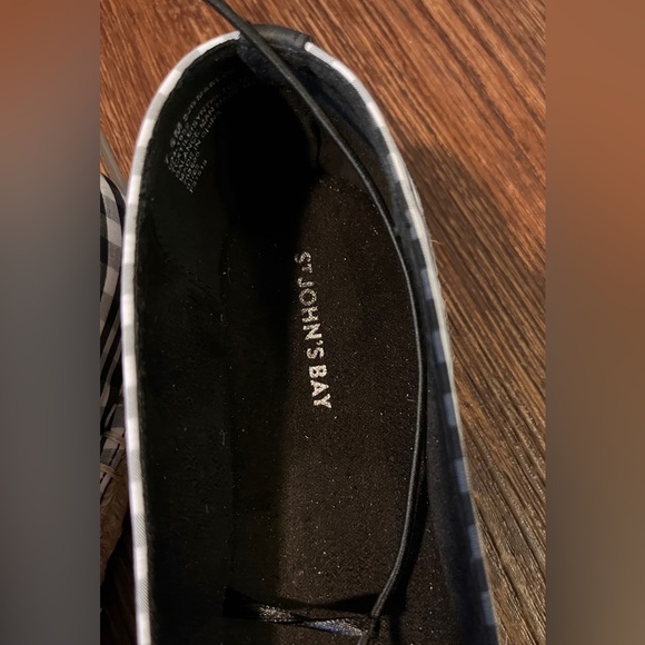 NWOT St John’s Bay Gingham Espadrilles. Size 7.5. - Picture 12 of 13